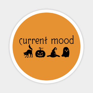 Halloween Moods (Black) Magnet